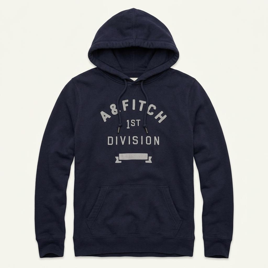 [L] 아베크롬비 1st Division 올드스쿨 여성 후드티 스웻 셔츠 1