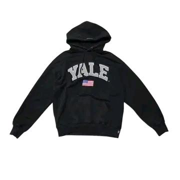 YALE 예일 성조기 빈티지 후드 티셔츠 2