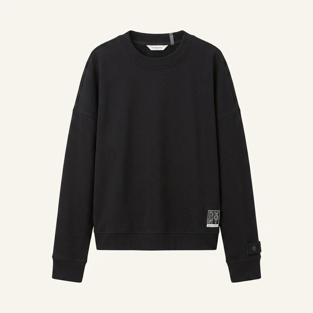 DKNY 블랙 맨투맨 티셔츠 1