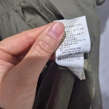 JJ지고트 카키색 반팔 원피스 4