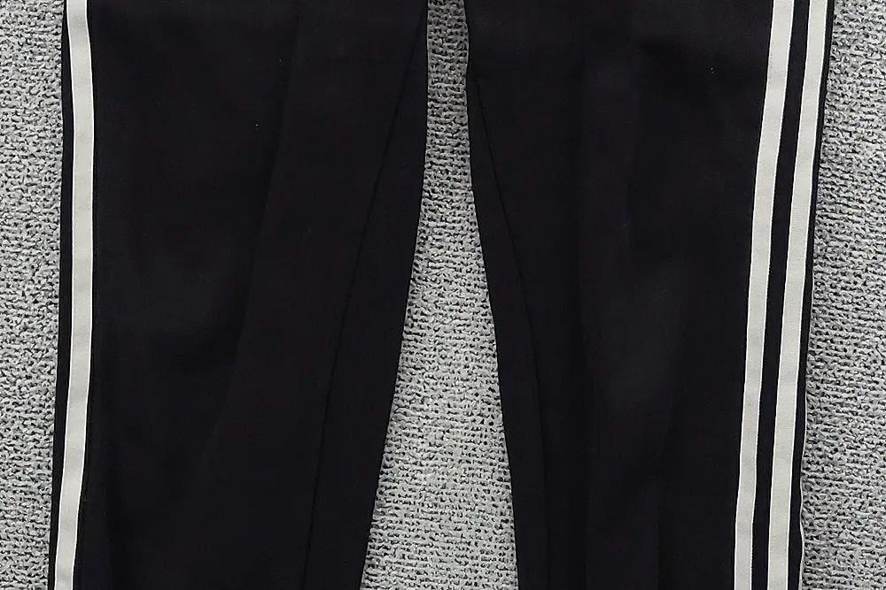 아디다스 블랙 불꽃 삼선 조거팬츠 XS 7