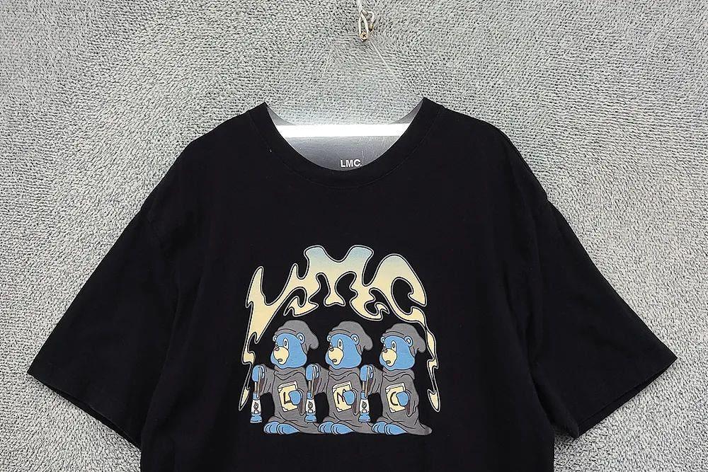 엘엠씨 프린팅 블랙 반팔티 XL 5