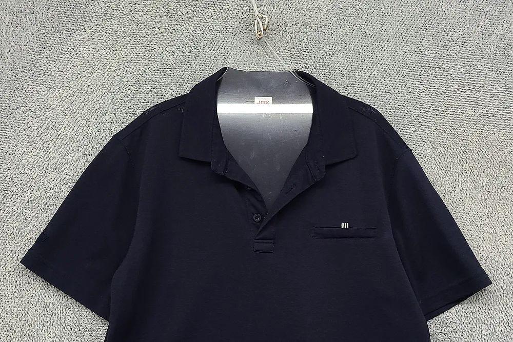 JDX 네이비 골프 기능성 반팔 카라티 105 5