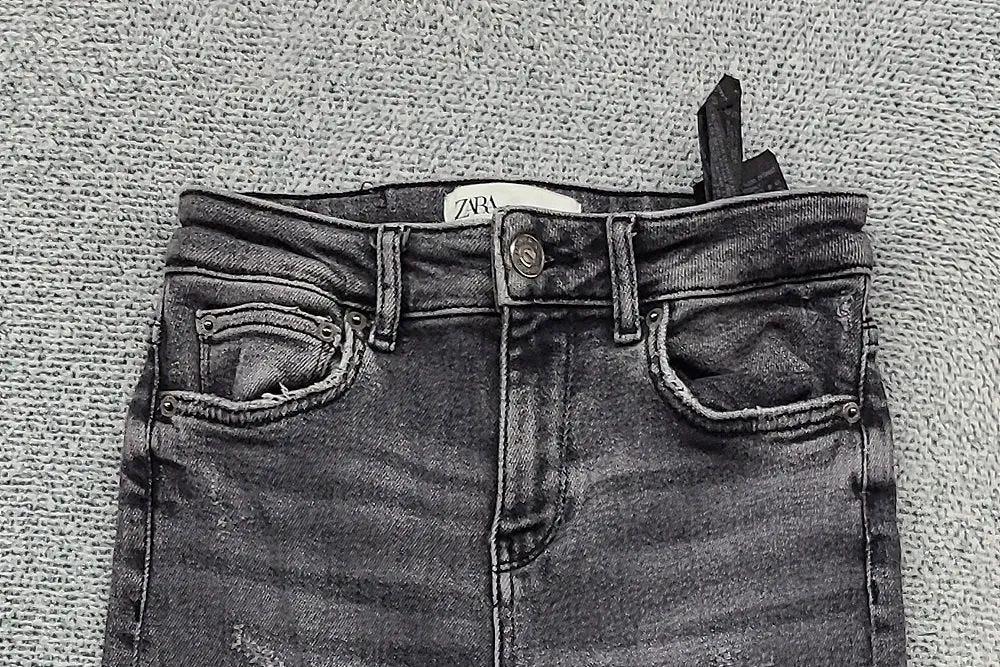 자라 그레이 스키니핏 청바지 24 5