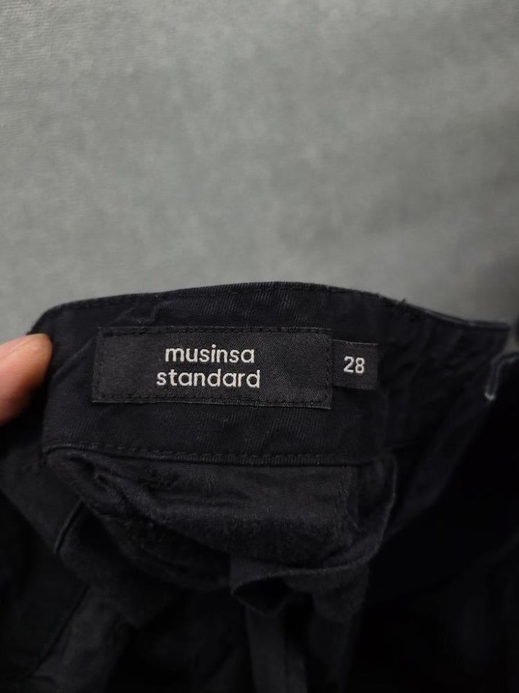 무신사스탠다드 블랙 테크웨어 카고 바지 28 8