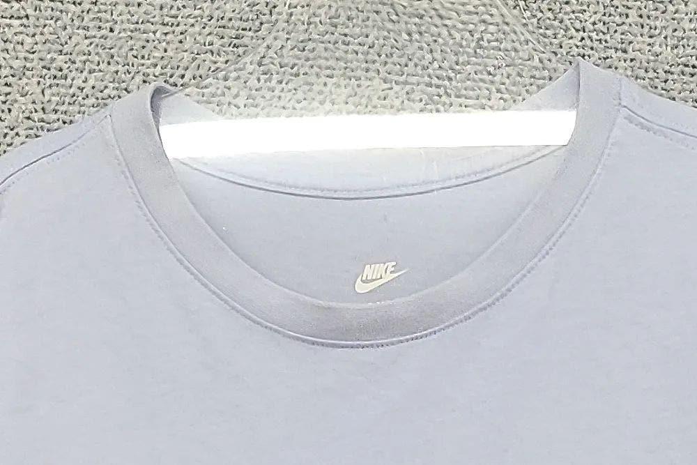 나이키 라이트 블루 로고 반팔티 M 7