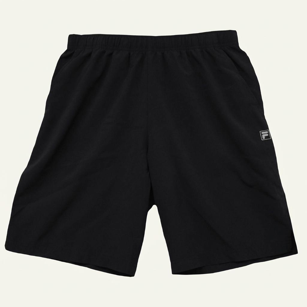 휠라 블랙 트레이닝 반바지 90 1