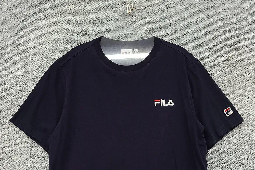 휠라 네이비 반팔티 LARGE 5