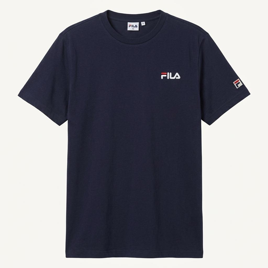 휠라 네이비 반팔티 LARGE 1