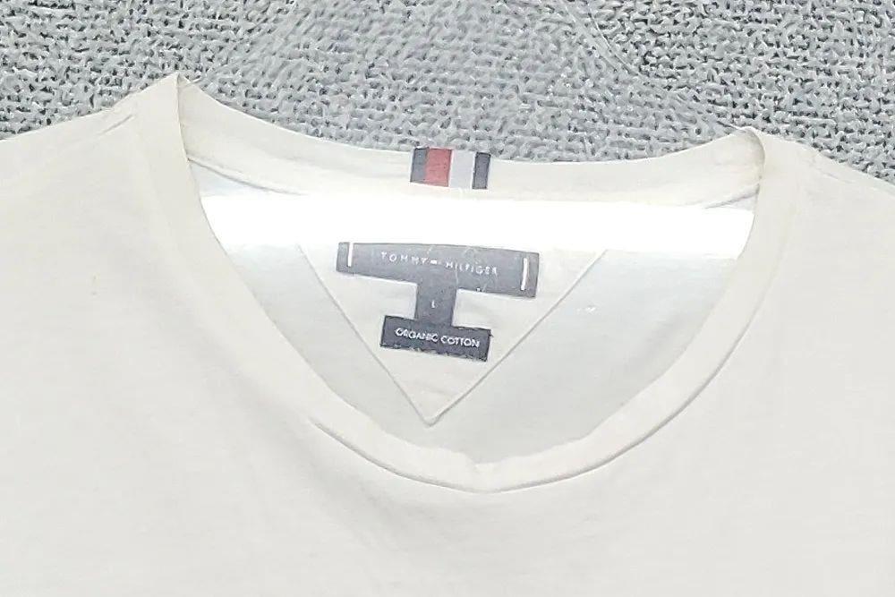 타미힐피거 화이트 반팔티 L 7