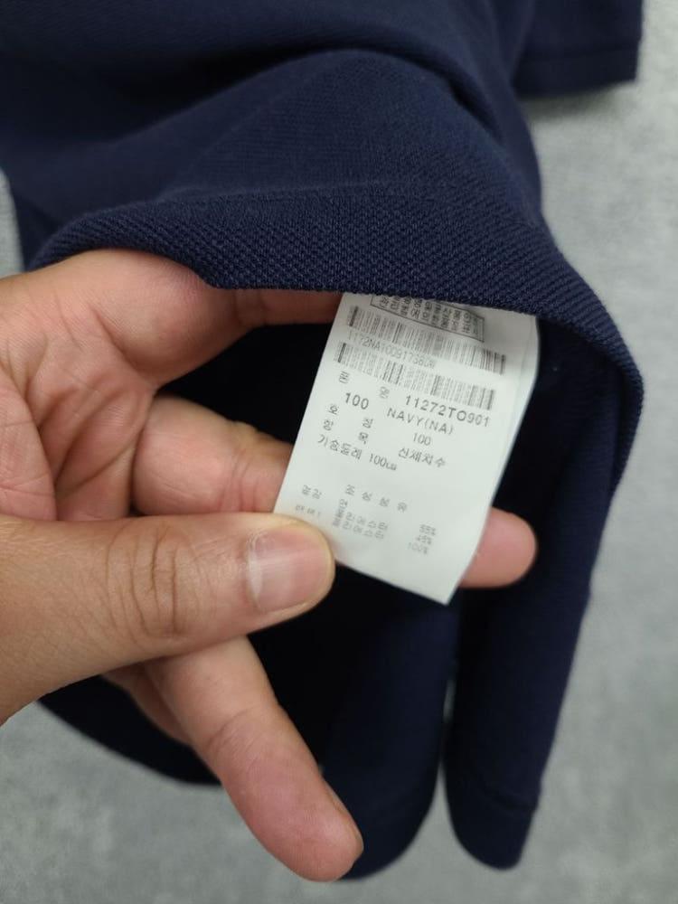 핑 네이비 골프 반팔 카라티 100 10