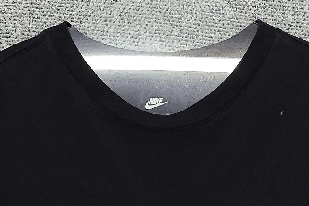 나이키 블랙 로고 반팔티 M 7