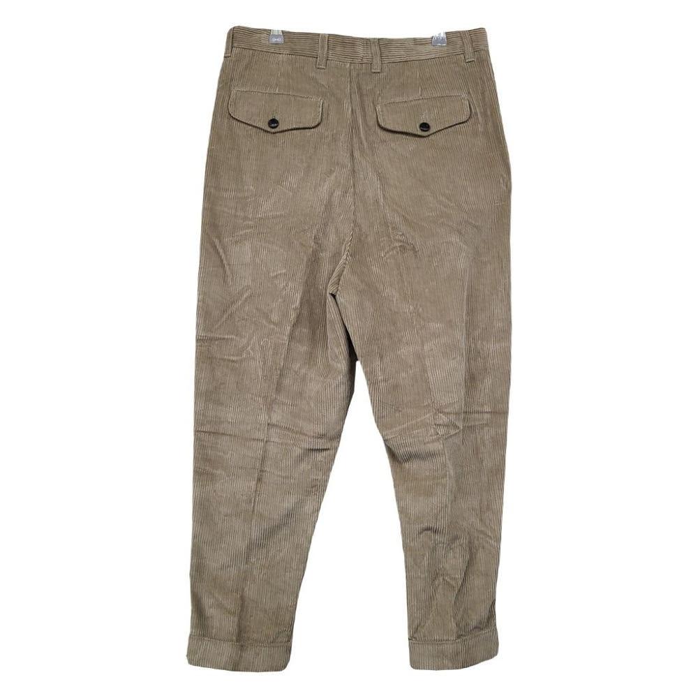 아미 베이지 코듀로이 배기핏 바지 S 4