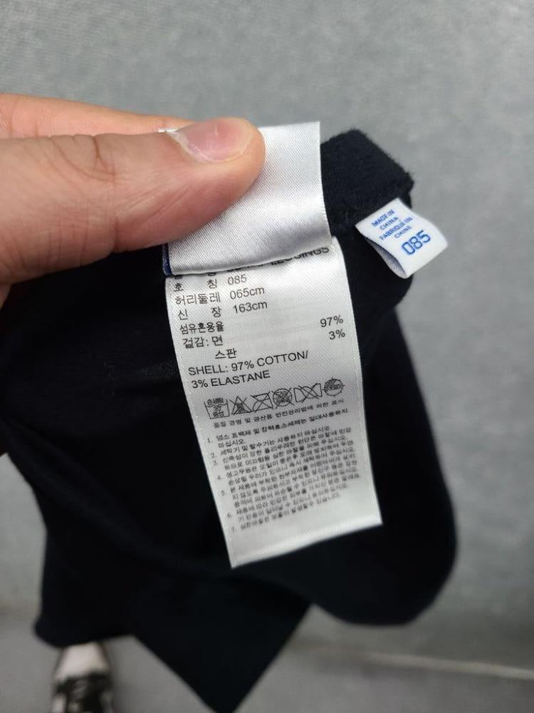 아디다스 프린팅 블랙 레깅스 085 9