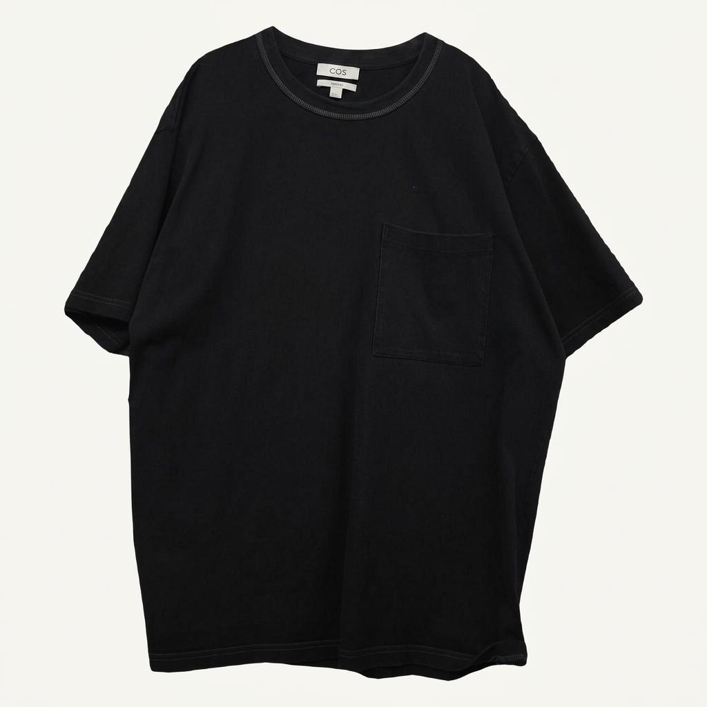 코스 블랙 오버핏 반팔티 XL 1
