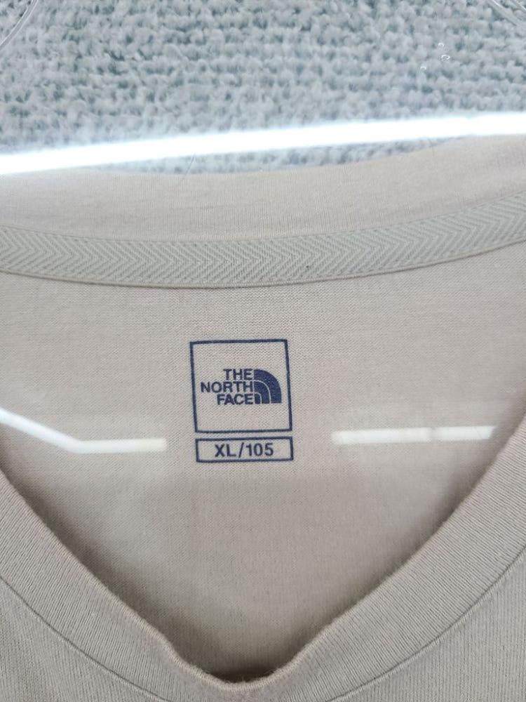 노스페이스 프린팅 베이지 긴팔티 XL/105 9