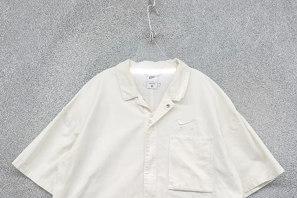나이키 크림 로고 코튼 포켓 반팔 셔츠 XL 5
