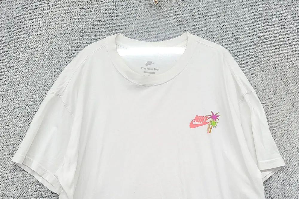 나이키 화이트 로고 반팔티 XXL 5