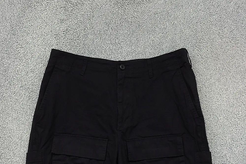 무신사스탠다드 블랙 테크웨어 카고 바지 36 5