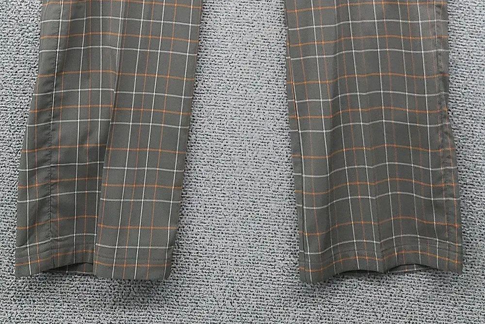 푸마 체크 그레이 골프 바지 XXL 7