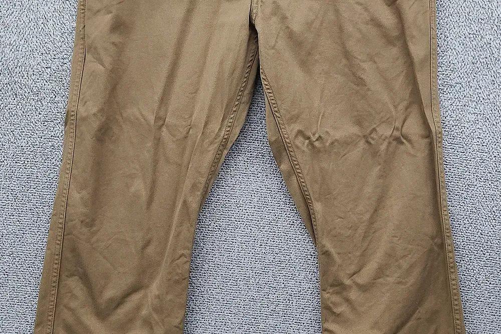 유니클로 카키 캐주얼 면바지 85cm 6