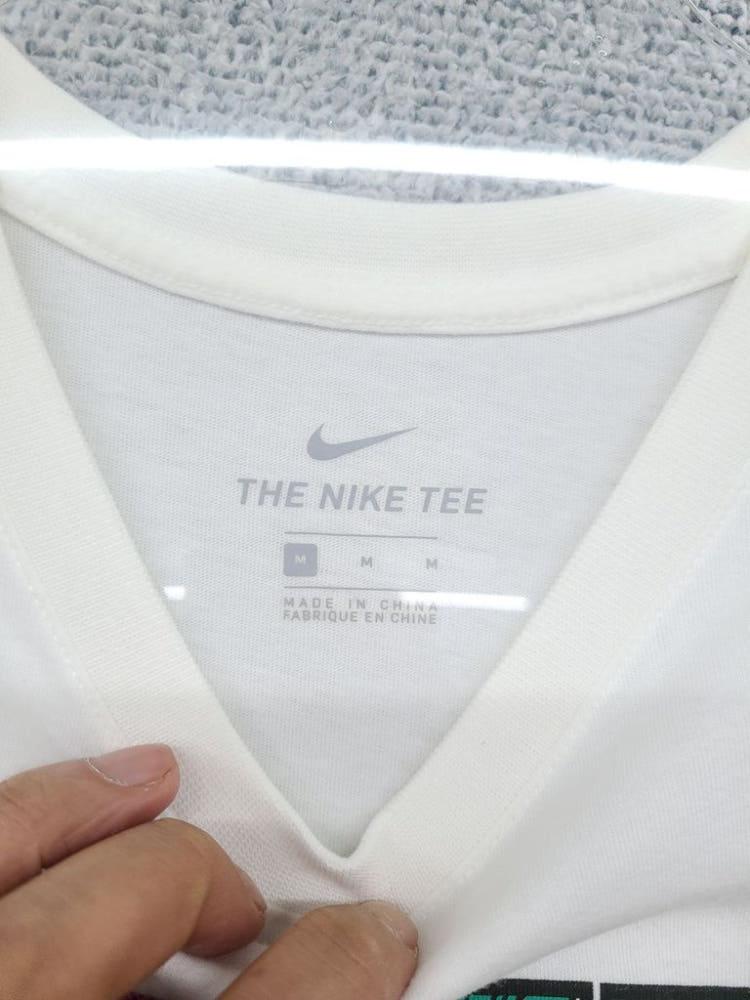 나이키 프린팅 화이트 반팔티 M 9
