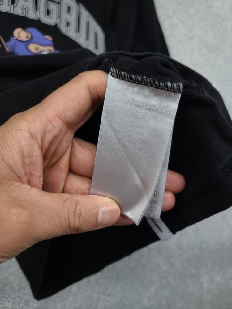 마하그리드 프린팅 블랙 반팔티 M 10
