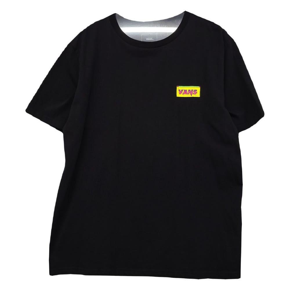 반스 블랙 로고 반팔티 MEDIUM 3
