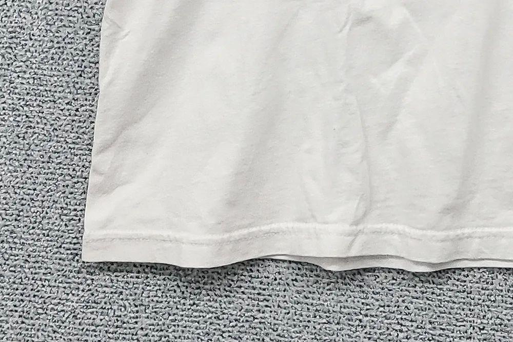 예일 프린팅 화이트 반팔티 XL 8