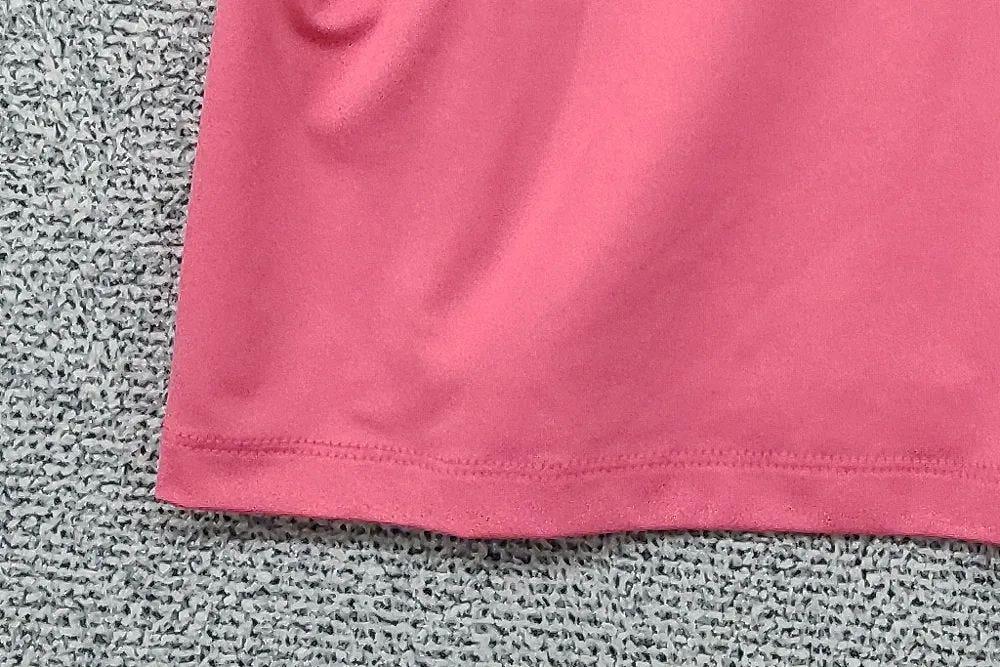 블랙야크 핑크 골프 반팔 카라티 95cm 8