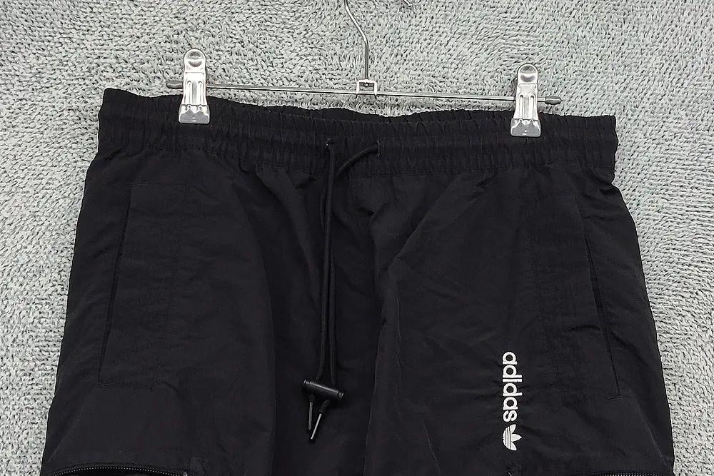 아디다스 블랙 나일론 반바지 S 5