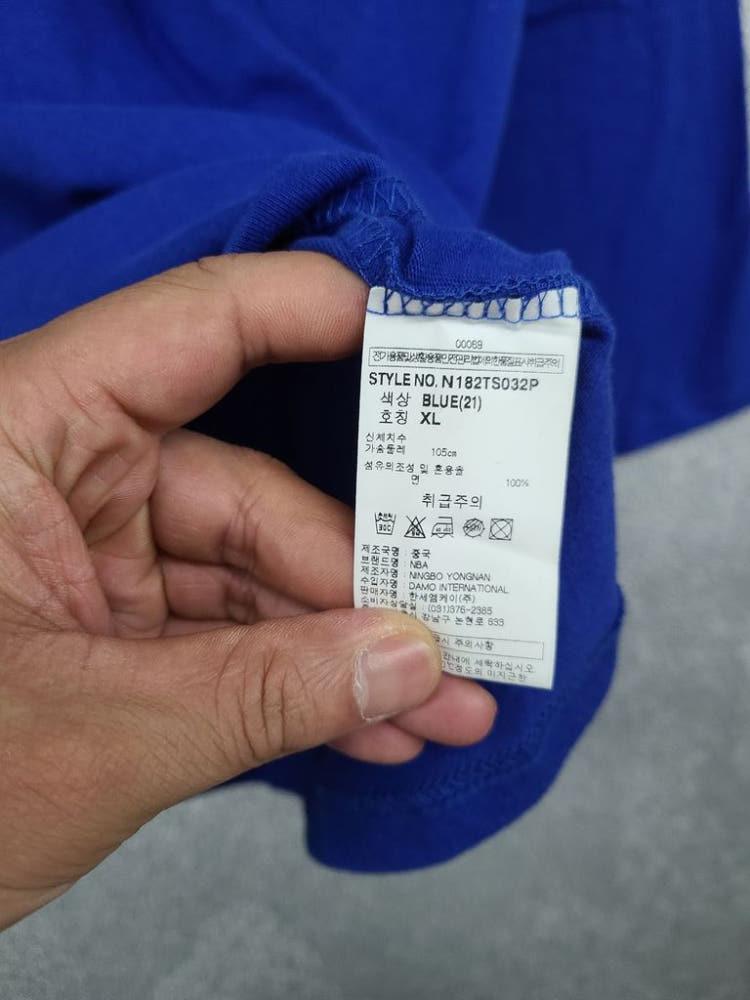 엔비에이 블루 시카고 불스 7부 긴팔티 XL 10