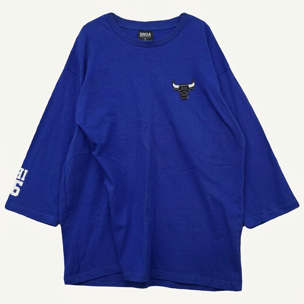 엔비에이 블루 시카고 불스 7부 긴팔티 XL 1