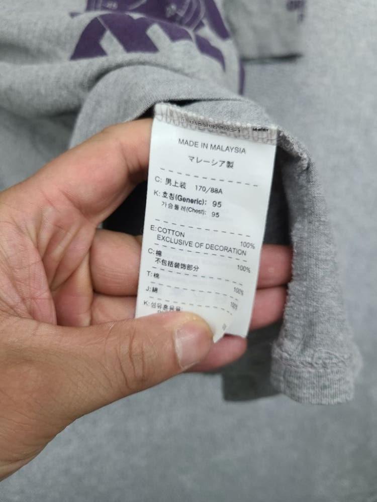 나이키 프린팅 라이트 그레이 반팔티 M 10