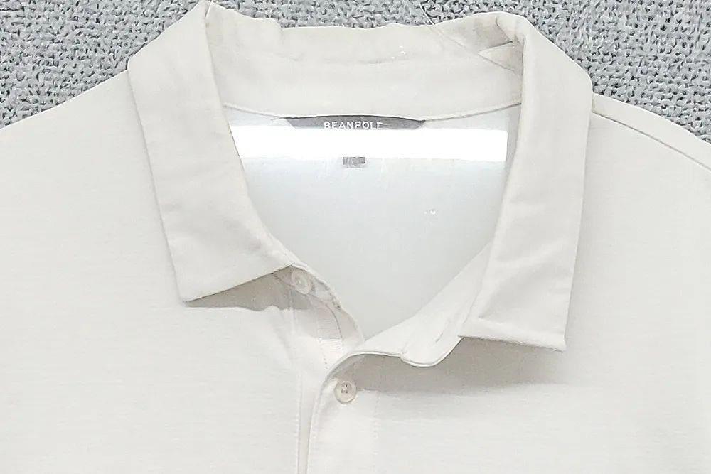빈폴 화이트 남자 반팔 카라티 115 7