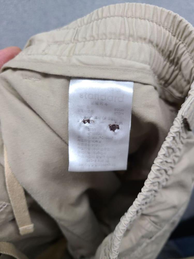 무신사스탠다드 베이지 캐주얼 면바지 30 9