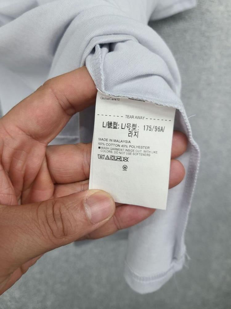 언더아머 프린팅 라이트 그레이 트레이닝 반팔티 L/175/96A 10