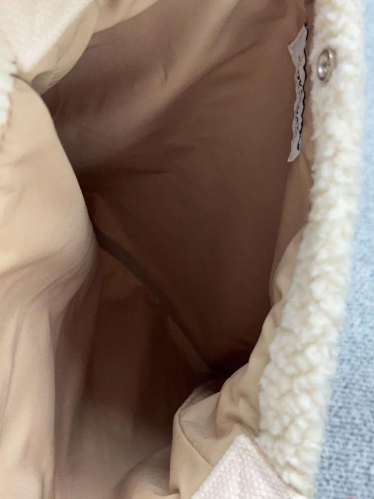 커버낫 베이지 뽀글이 숄더백 5