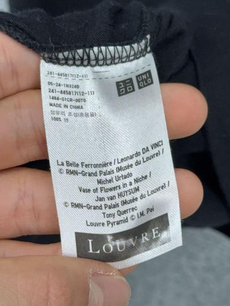 유니클로 빈티지 프린팅 네이비 반팔티 3XL 8
