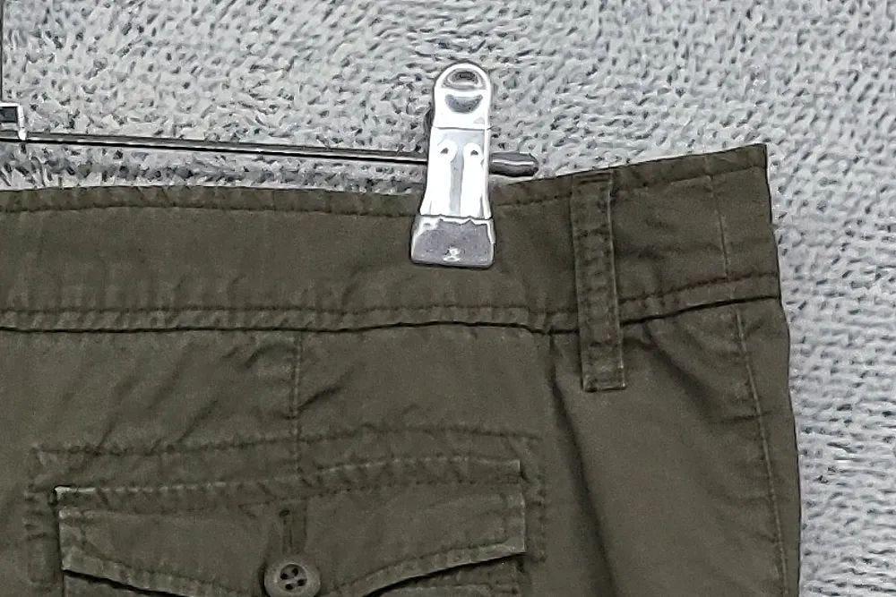 유니클로 카키 빈티지 카고 반바지 L 9