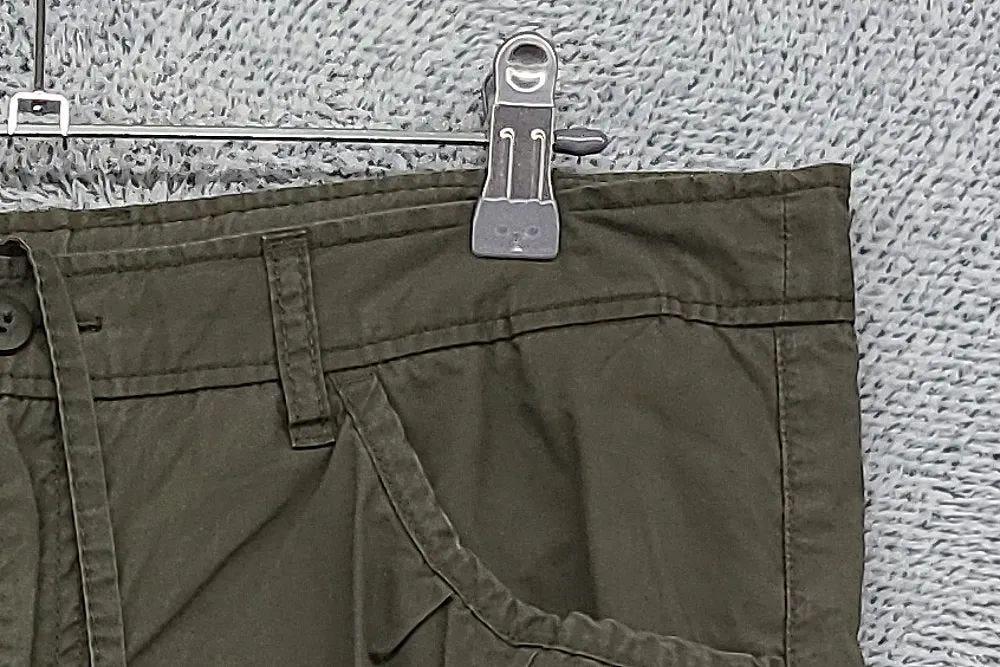 유니클로 카키 빈티지 카고 반바지 L 8