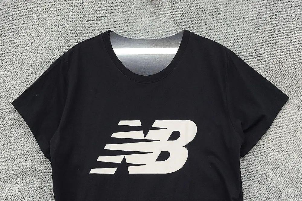 뉴발란스 프린팅 블랙 반팔티 L 3