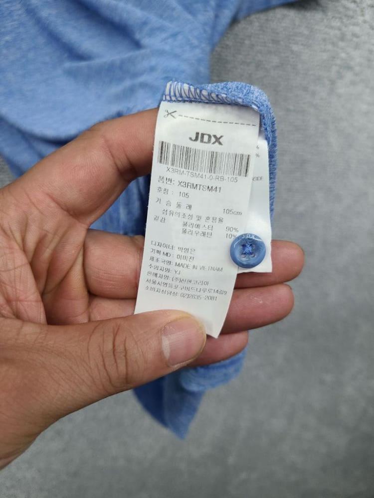 JDX 블루 골프 반팔 카라티 105 11