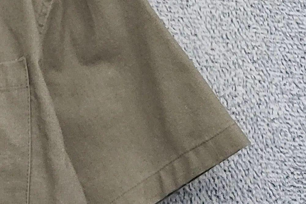 파르티멘토 카키 빈티지 반팔 셔츠 L 8