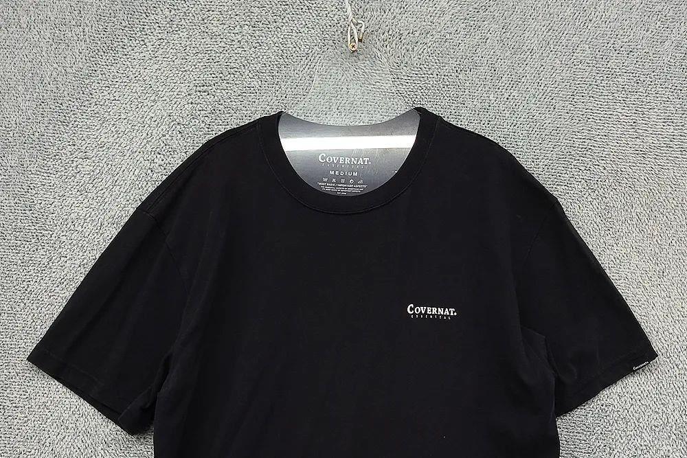 커버낫 블랙 로고 반팔티 MEDIUM 5