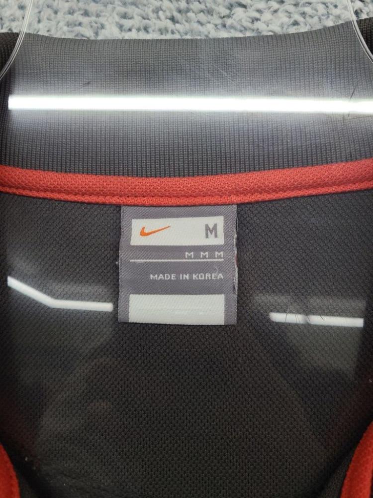 나이키 그레이 국가대표 자수 로고 긴팔 카라티 M 8