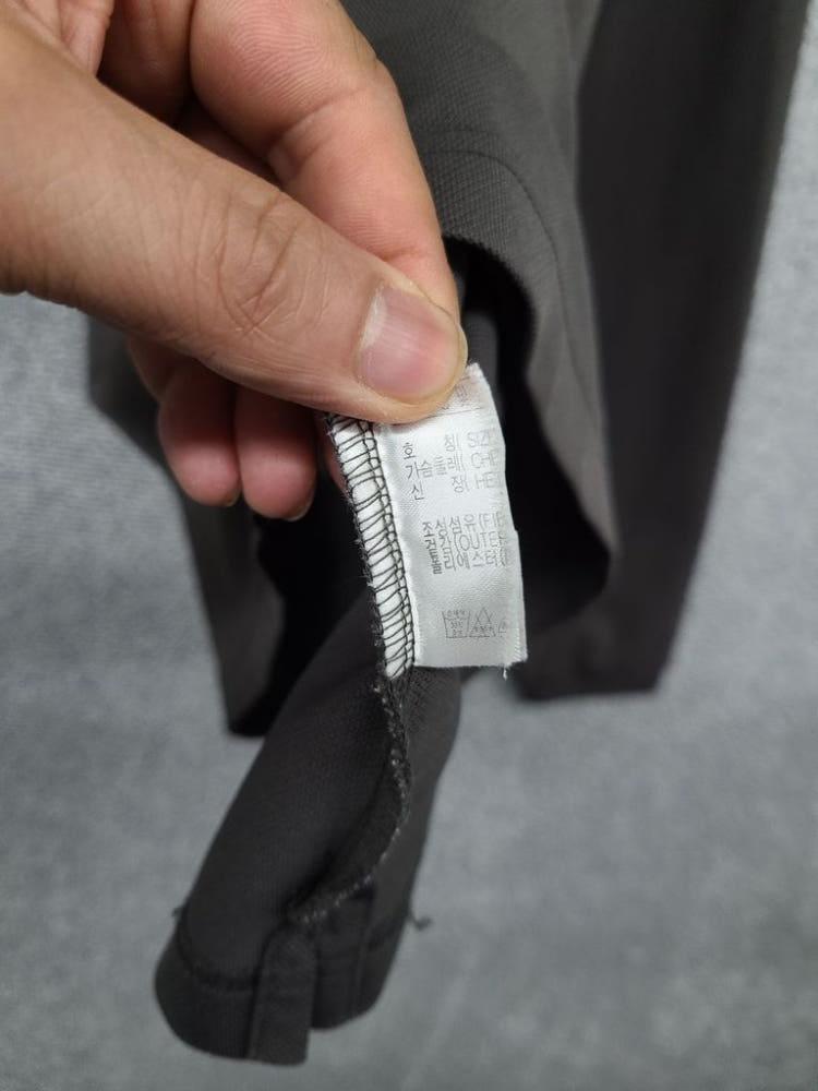 나이키 그레이 국가대표 자수 로고 긴팔 카라티 M 9