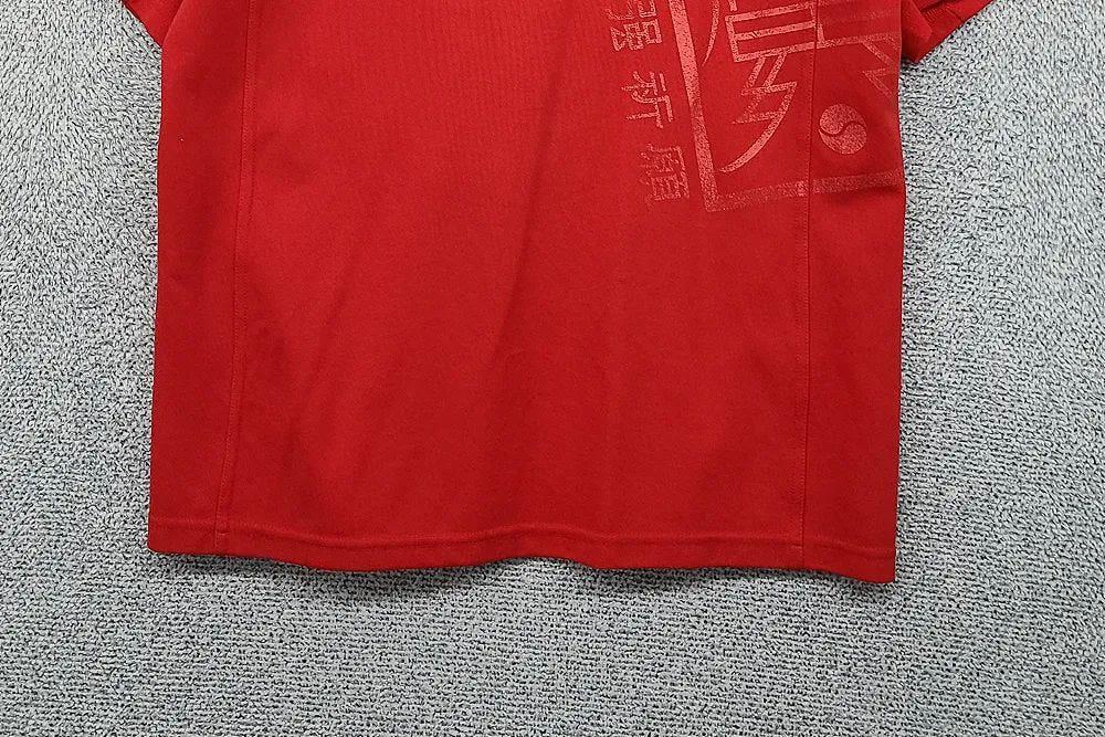 휠라 프린팅 레드 반팔티 100 6