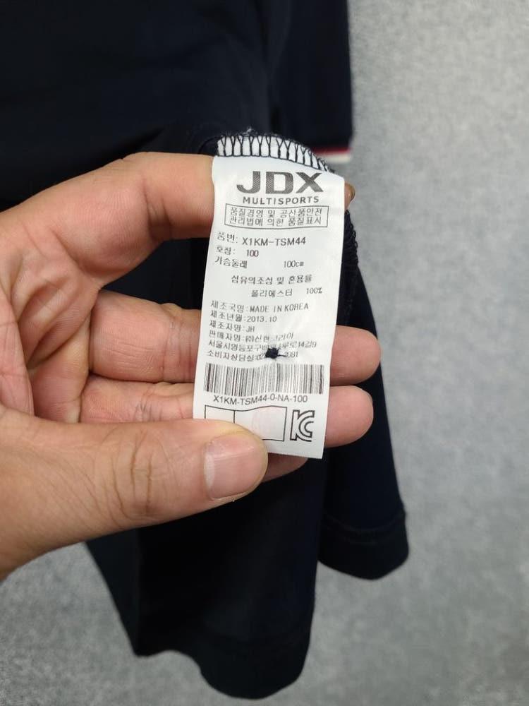 JDX 블랙 골프 기능성 반팔 카라티 100 10