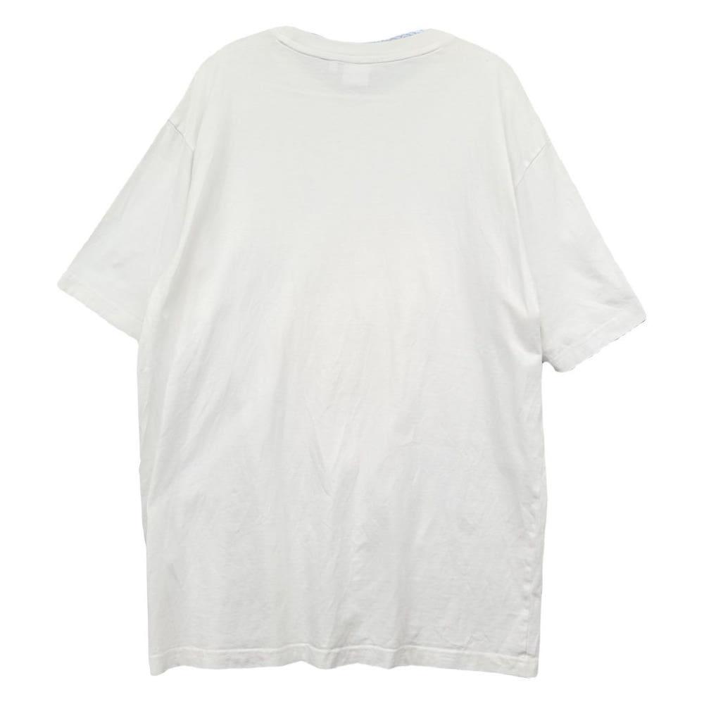 휠라 프린팅 화이트 반팔티 LARGE 4